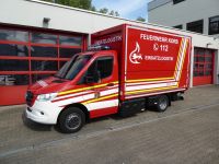 Gerätewagen Transport (GW-T) seitlich von vorne